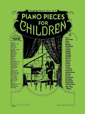 cover image of Piano Pieces for Children (Everybody's Favorite Series, No. 3)